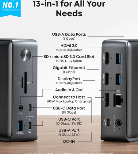 Anker 575 USB-C Docking Station (13-in-1)