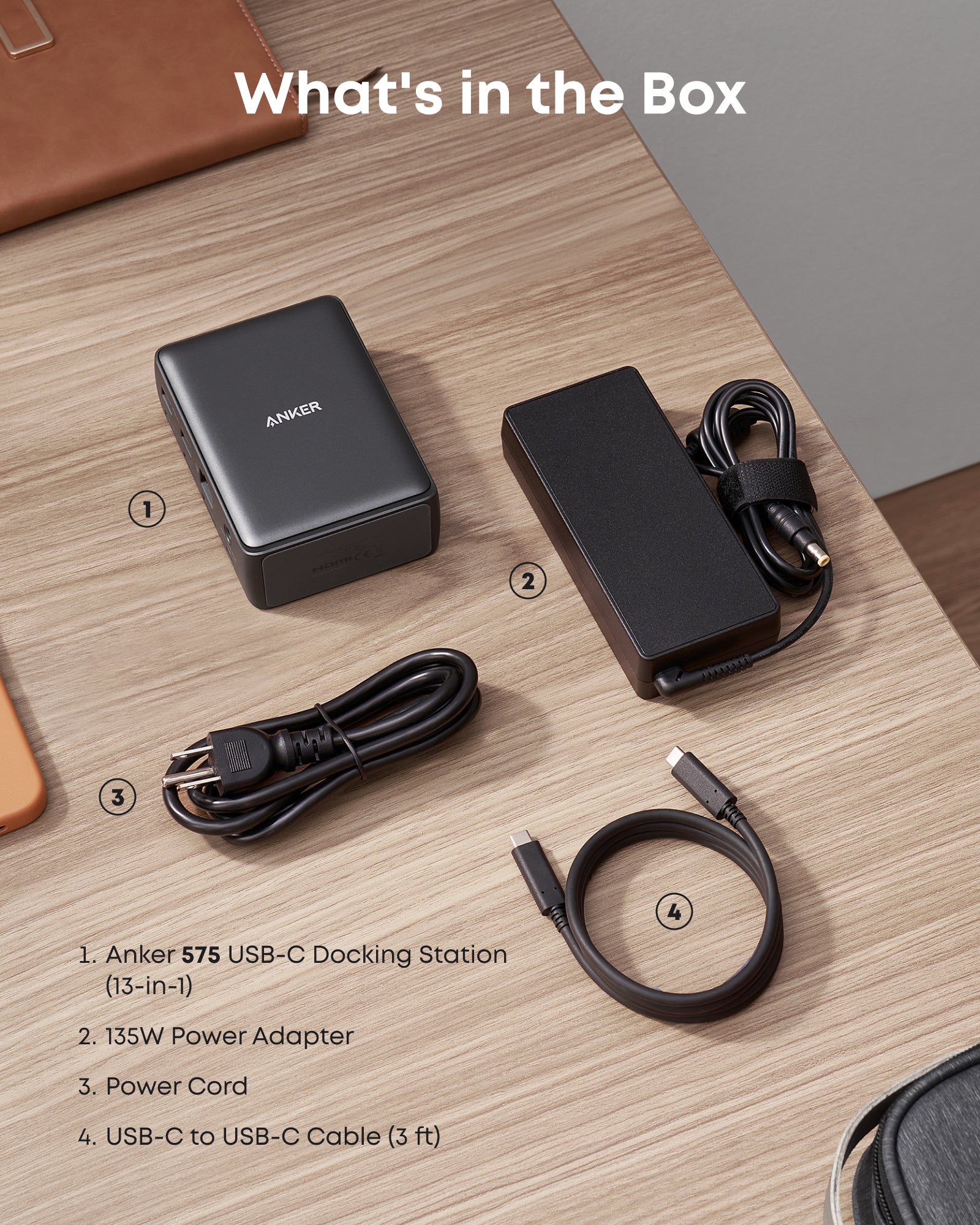 Anker 575 USB-C Docking Station (13-in-1)