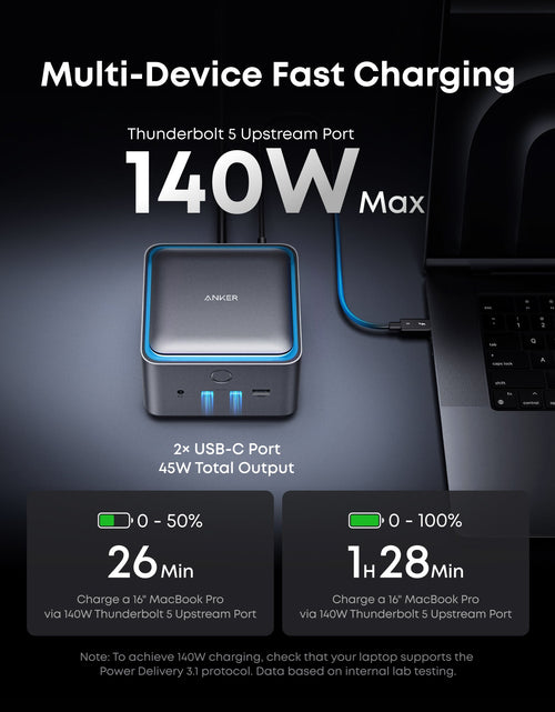 Load image into Gallery viewer, Anker Prime TB5 Docking Station (14-in-1, 8K, Thunderbolt 5 )
