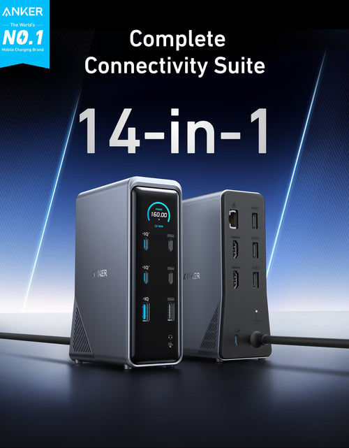 Load image into Gallery viewer, Anker Prime Charging Docking Station (14-in-1, Dual Display, 160W)

