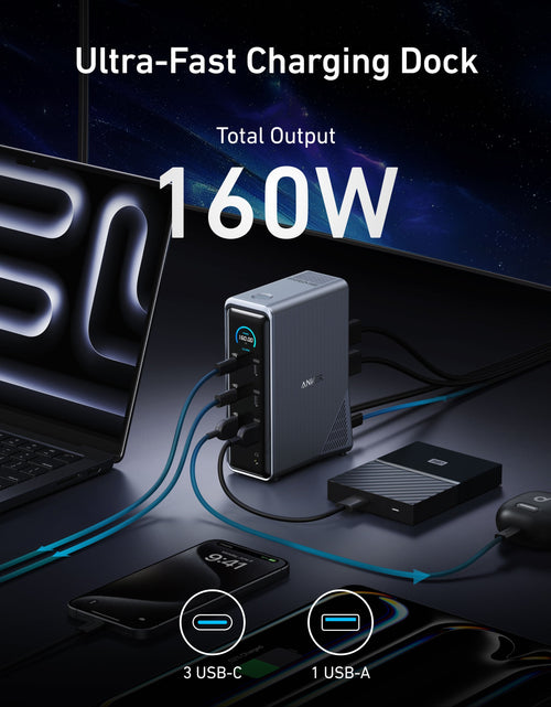 Load image into Gallery viewer, Anker Prime Charging Docking Station (14-in-1, Dual Display, 160W)
