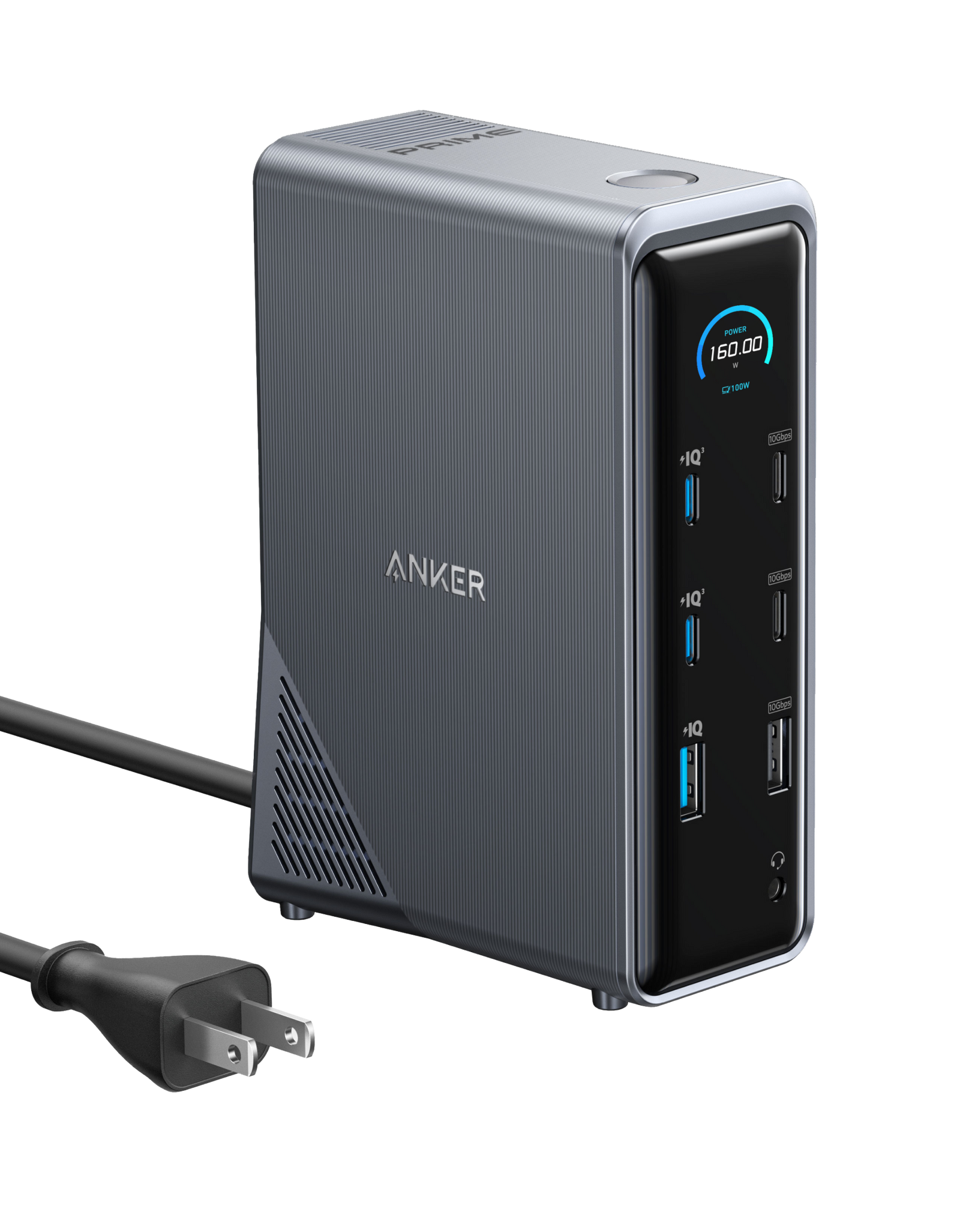 Anker Prime Charging Docking Station (14-in-1, Dual Display, 160W)