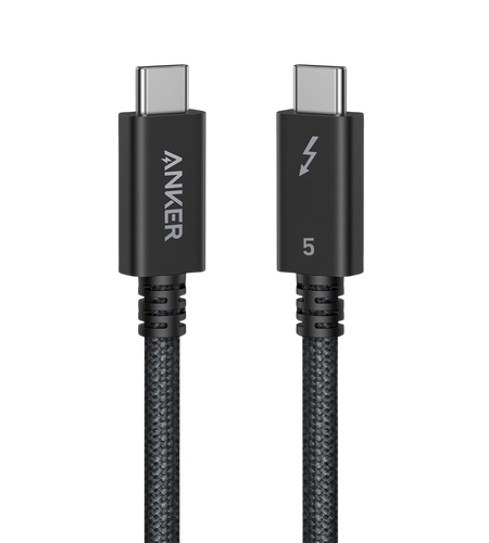 Anker Prime Thunderbolt 5 Cable (3.3 ft/1.7 ft, 80 Gbps, 240W)