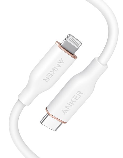 Load image into Gallery viewer, Anker <b>641</b> USB-C to Lightning Cable (Flow, 3 ft Silicone)
