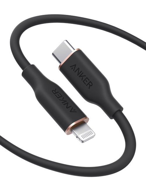 Load image into Gallery viewer, Anker <b>641</b> USB-C to Lightning Cable (Flow, Silicone)
