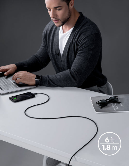 Load image into Gallery viewer, Anker <b>641</b> USB-C to Lightning Cable (Flow, 3 ft Silicone)
