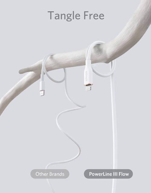 Load image into Gallery viewer, Anker <b>641</b> USB-C to Lightning Cable (Flow, 3 ft Silicone)
