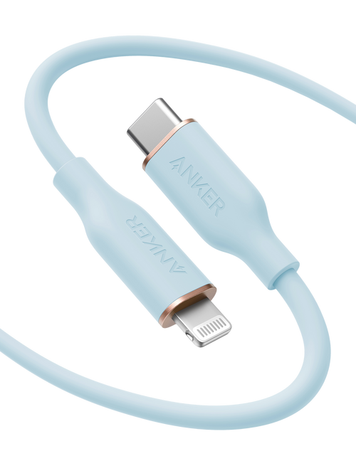Load image into Gallery viewer, Anker <b>641</b> USB-C to Lightning Cable (Flow, Silicone)
