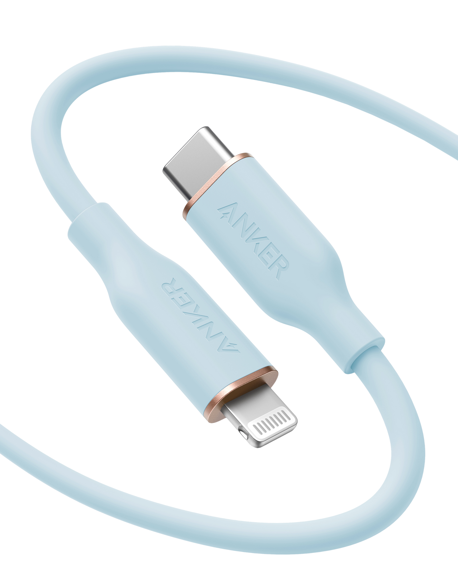 Anker <b>641</b> USB-C to Lightning Cable (Flow, Silicone)