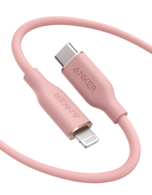Load image into Gallery viewer, Anker <b>641</b> USB-C to Lightning Cable (Flow, 3 ft Silicone)
