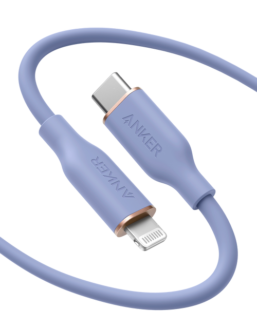 Load image into Gallery viewer, Anker <b>641</b> USB-C to Lightning Cable (Flow, Silicone)
