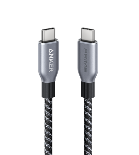 Anker Prime USB-C to USB-C Cable (240W, Upcycled-Braided)