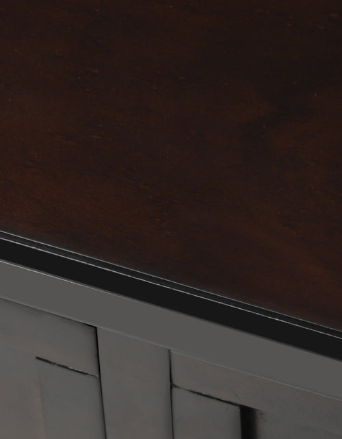 Load image into Gallery viewer, TREXM Narrow Console Desk, Ultra Thin Sofa Table with Three Storage Drawers and Living Room Bottom Shelves (Espresso)
