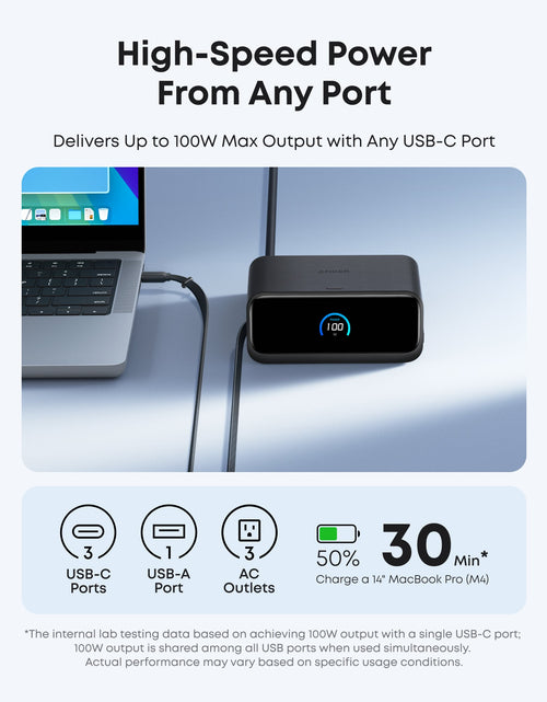 Load image into Gallery viewer, Anker Nano Charging Station (7-in-1, 100W)
