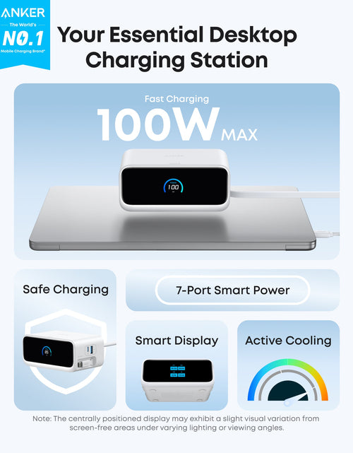 Load image into Gallery viewer, Anker Nano Charging Station (7-in-1, 100W)

