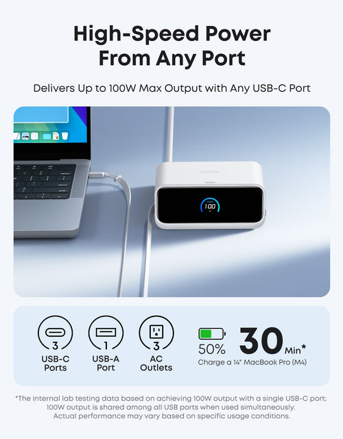 Load image into Gallery viewer, Anker Nano Charging Station (7-in-1, 100W)
