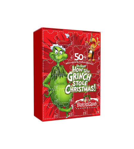 Green Sulley Grinch Blind Box Green Sulley Grinch Series 24 Box Christmas Cartoon Toy Blind Box
