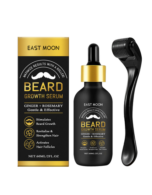 Load image into Gallery viewer, East Moon Men's Beard Care Oil, Gentle Cleaning, Moisturizing And Gentle Beard Care Essential Oil
