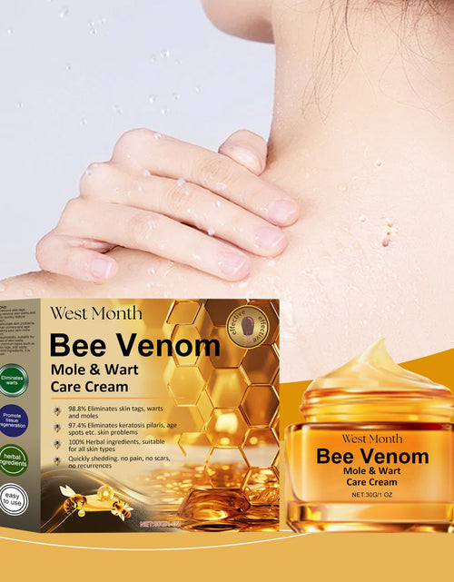 Load image into Gallery viewer, West&amp;Month Bee Venom Keyu Mole Care Cream, Moisturizes And Smoothes The Skin, Lightening The Skin Flesh Granules And Body Care
