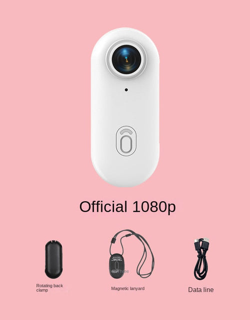 Load image into Gallery viewer, Thumb Bike Camera Magnetic Back Clip Sports Camera Thumb Recorder Pet
