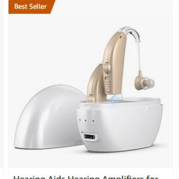 Load image into Gallery viewer, Portable Dual-Ear Hearing Aids with Amplifier and Rechargeable Function
