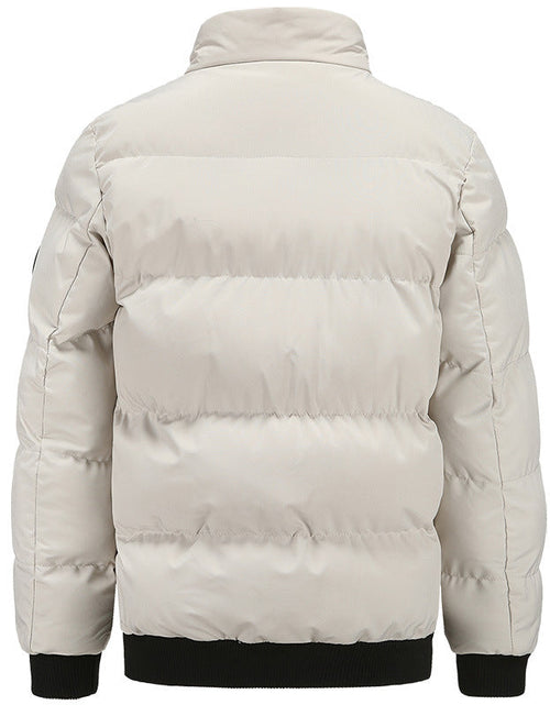Load image into Gallery viewer, Men's winter intelligent constant temperature USB three control seven zone heating cotton jacket hooded electric heating warm cotton jacket
