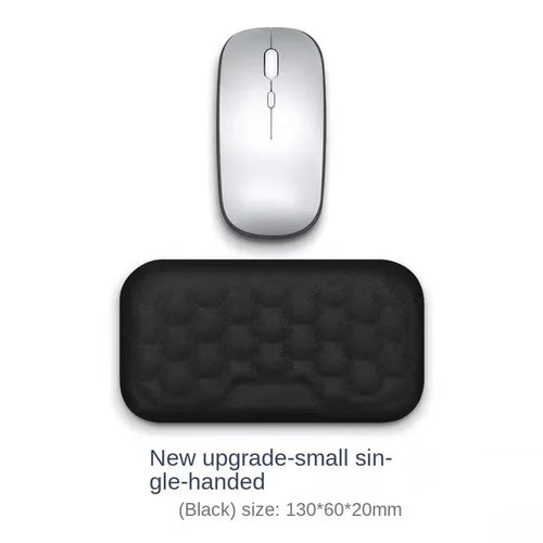 Load image into Gallery viewer, Keyboard mouse wrist rest ergonomic office typing protect relax wrist memory foam mouse pad computer notebook mouse pad
