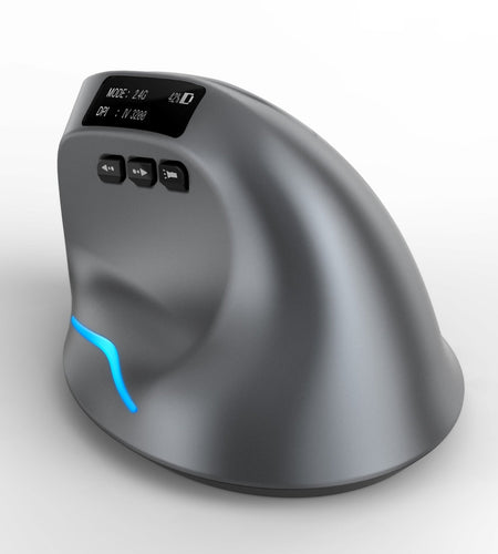 ZELOTES Master F-26C Display Bluetooth Wireless Charging Dual Mode Grip Vertical Anti Mouse Hand Mouse