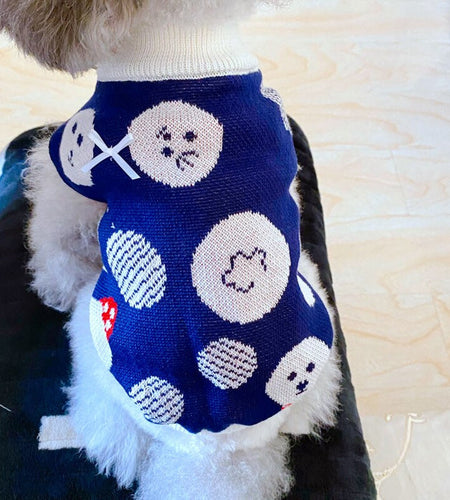 Teddy/Bichon/Maltese Winter Warm Sweater - Cute Fruit-Print Knit