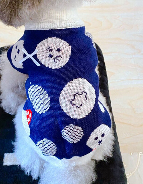 Load image into Gallery viewer, Teddy/Bichon/Maltese Winter Warm Sweater - Cute Fruit-Print Knit
