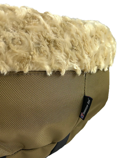 Load image into Gallery viewer, Dog Bed - Round Bolstered Furvana™
