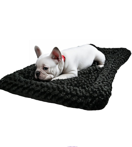 Dog Bed - Rectangle Bolstered Furvana™ 'Cloud'