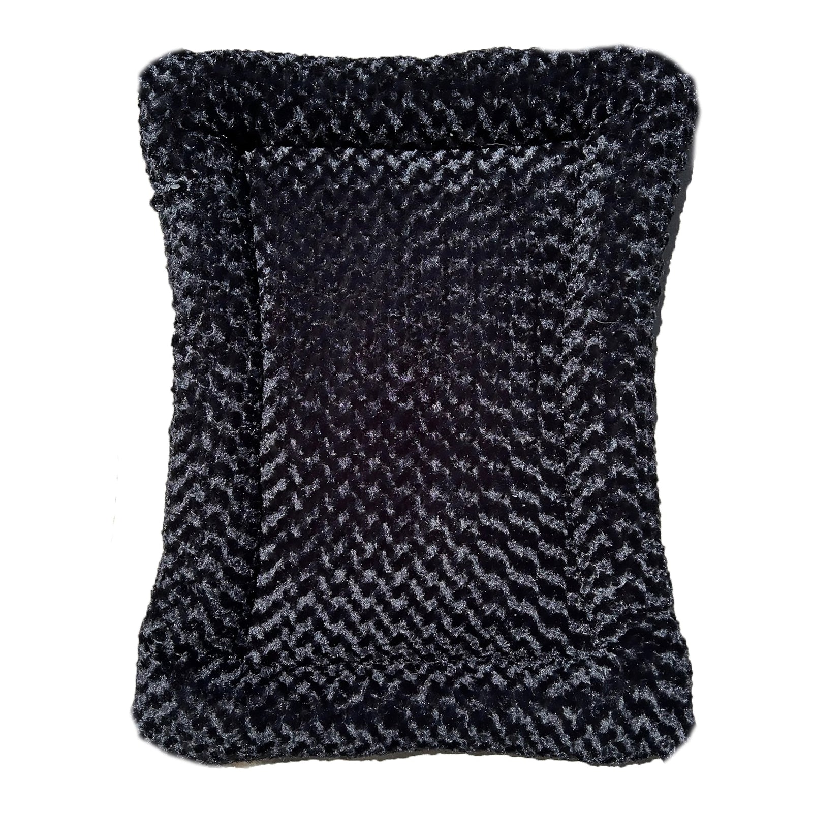 Dog Bed - Rectangle Bolstered Furvana™ 'Cloud'