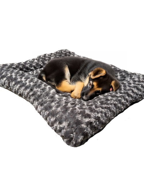 Load image into Gallery viewer, Dog Bed - Rectangle Bolstered Furvana™ 'Cloud'
