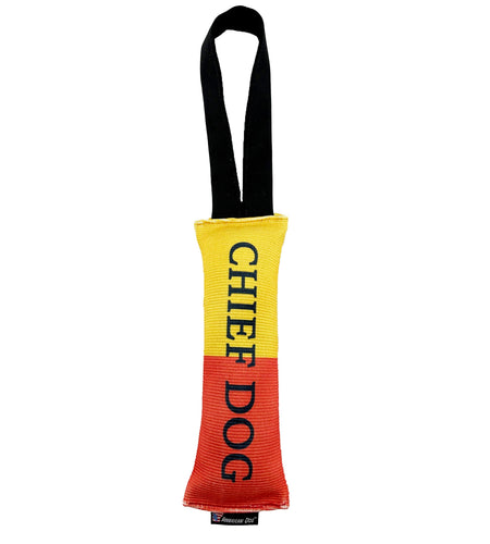 Fire Hose 'Chief Dog' Dog Toy Tug
