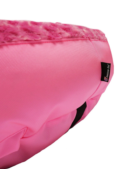 Load image into Gallery viewer, Dog Bed - Round Bolster Furvana™ 'Hope'
