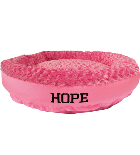 Dog Bed - Round Bolster Furvana™ 'Hope'