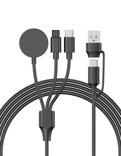 Load image into Gallery viewer, Adapter 3-in-1 watch wireless charging 1-to-3 phone charging cable data cable
