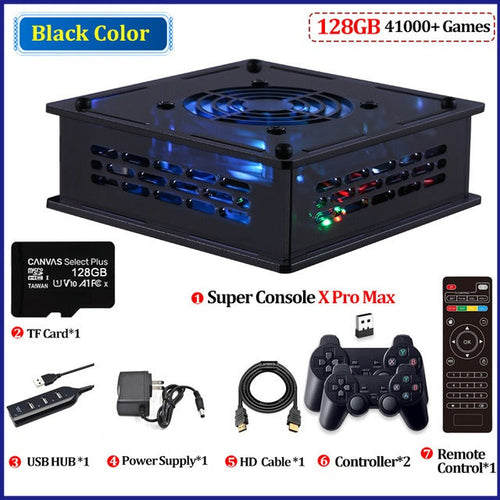Load image into Gallery viewer, Retro mini video game console with dual systems of PSP/N64 for TV
