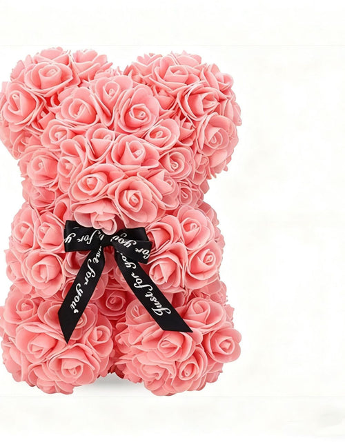Load image into Gallery viewer, Mother's Day Gift 25cm Foam Flower Bear PE Rose Flower Bear PVC Gift Box Valentine's Day Cross-border Bestseller
