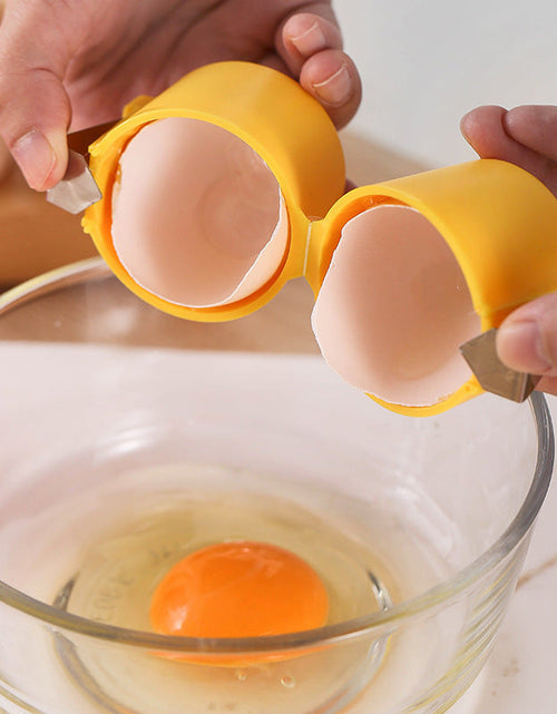 Load image into Gallery viewer, Creative egg opener Portable fast egg beater Egg shell opener Kitchen
