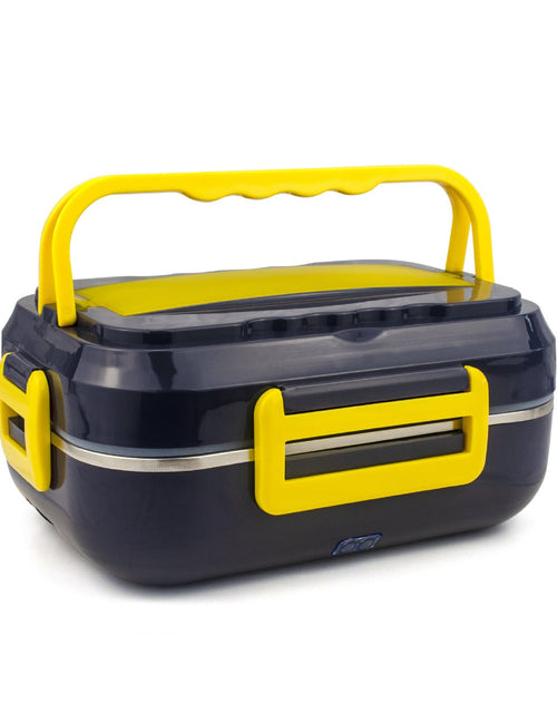 Load image into Gallery viewer, Kitchen ware 1.5L Cookware Sets Heater Portable Electric Lunch Boxes stainless steel Container with Insulation Bag for Car Truck

