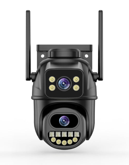 Load image into Gallery viewer, Dual screen wireless 360 degree mobile remote outdoor WiFi camera monitoring
