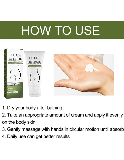 Load image into Gallery viewer, EELHOE Retinol Body Cream Body Cream For Toning, Moisturizing, Brightening, Lightening, Fine Lines And Soft Skin
