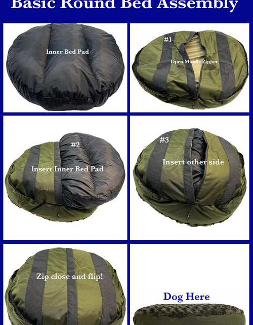 Load image into Gallery viewer, Dog Bed - Round Armor™
