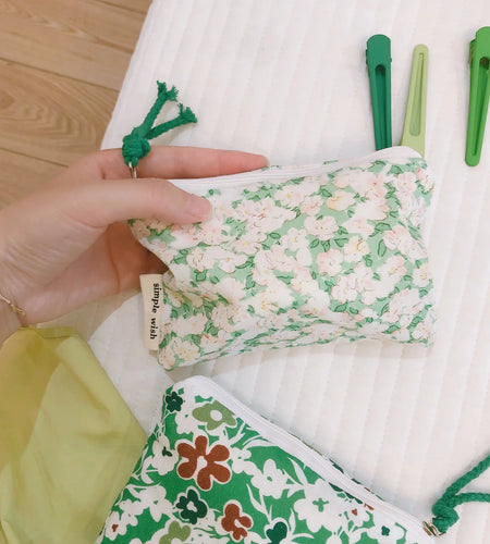 Women's Cosmetic Bag and Coin Purse Holder