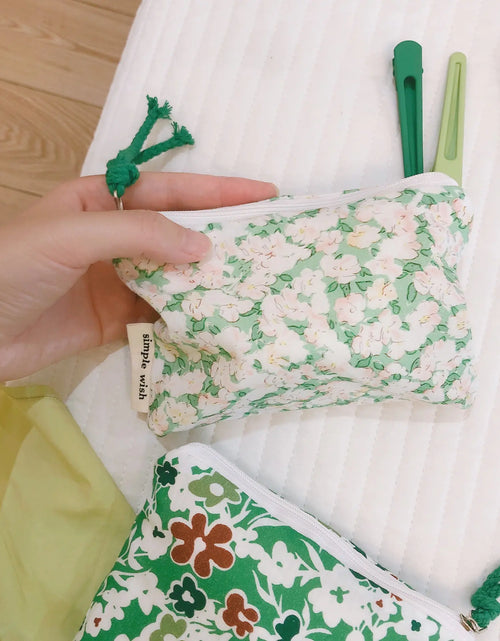 Load image into Gallery viewer, Women's Cosmetic Bag and Coin Purse Holder
