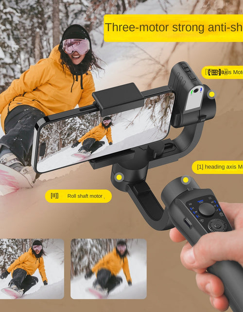 Load image into Gallery viewer, S5B classic handheld gimbal intelligent orthogonal three-axis anti shake phone stabilizer phone gimbal
