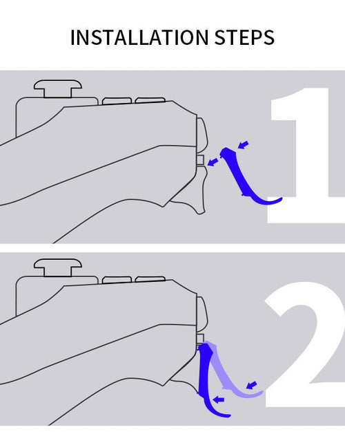 Load image into Gallery viewer, Suitable for PS4 handle L2 R2 extended button PS4 extended button trigger button extended extended extended button rubber pad

