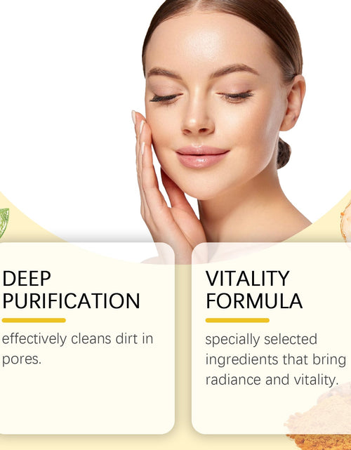 Load image into Gallery viewer, Hoygi Turmeric Mud Film Gently Cleans Skin Pores, Moisturizes Skin Care, Moisturizes Moisture, Locks Water And Moistens Soft Mud Film
